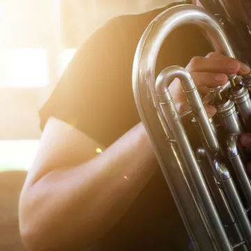 Musikinstrument als Symbolfoto